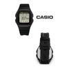 Casio W 96h 1bvdf  W 96h 1b  Digital Square Universal Urethane Watch