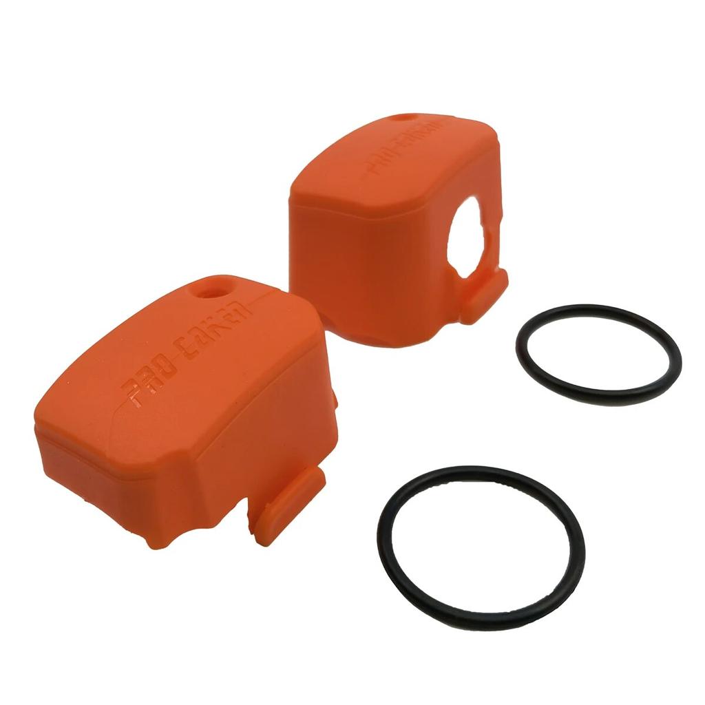 Für KTM SX SXF EXC EXCF XC XCF XCW XCFW XCRW 6 Tage 125-530 Motorrad Kunststoff Vorderradbremszylinder Abdeckung Schutzfolie