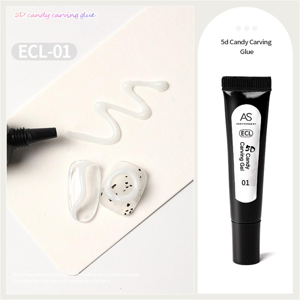 5D Hose Candy Macaron Jelly Gel Nail Gel Polish Solid Color Disposable Nail Gel DIY Nail Art Gel Manicure 10ml