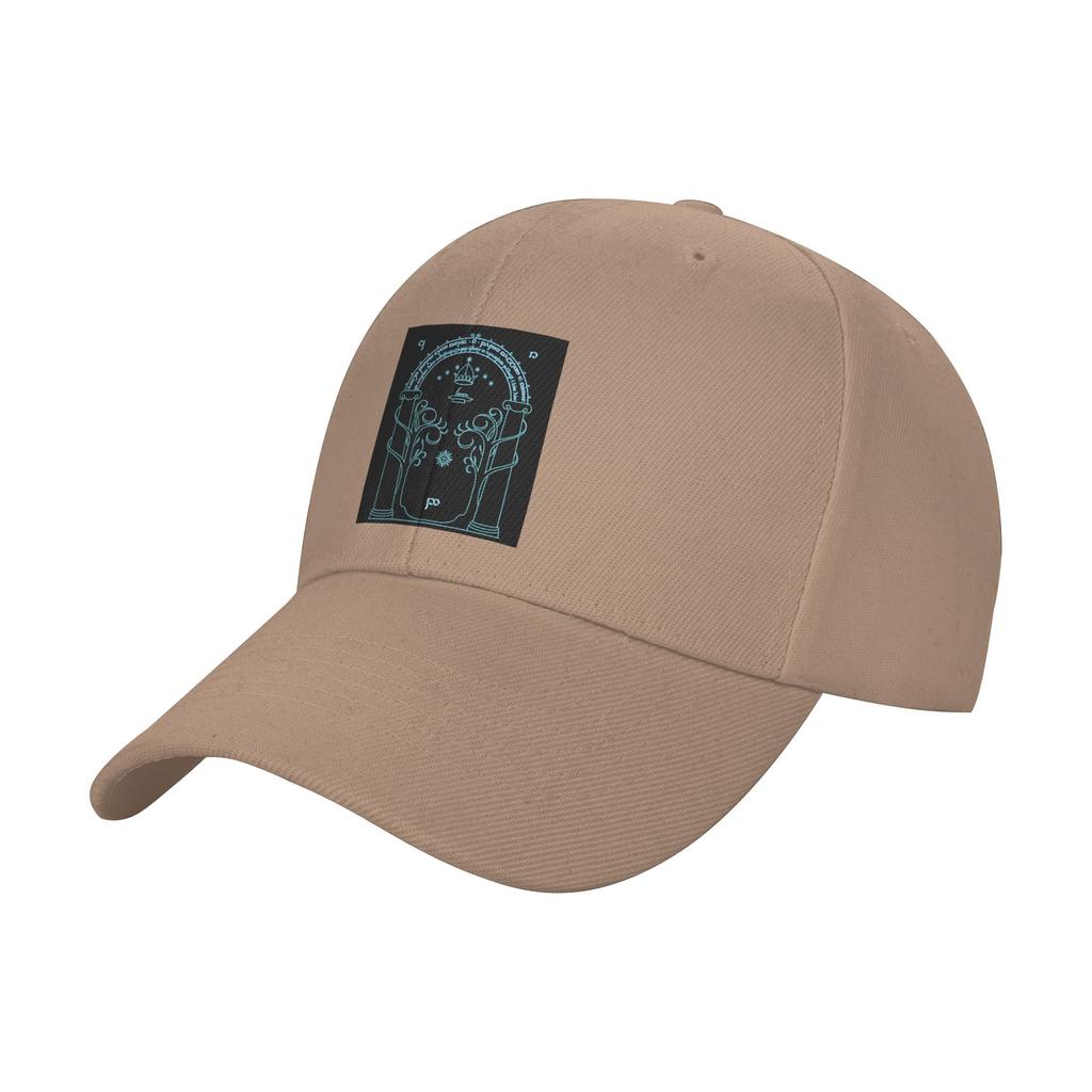 Fashion Gate To Moria Light Blue Curved Brim Baseball Cap Caps For Women