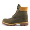 Timberland Leather Waterproof Shock Absorbing Comfortable Fashion Short Outdoor Boots Men boots Olive A6291