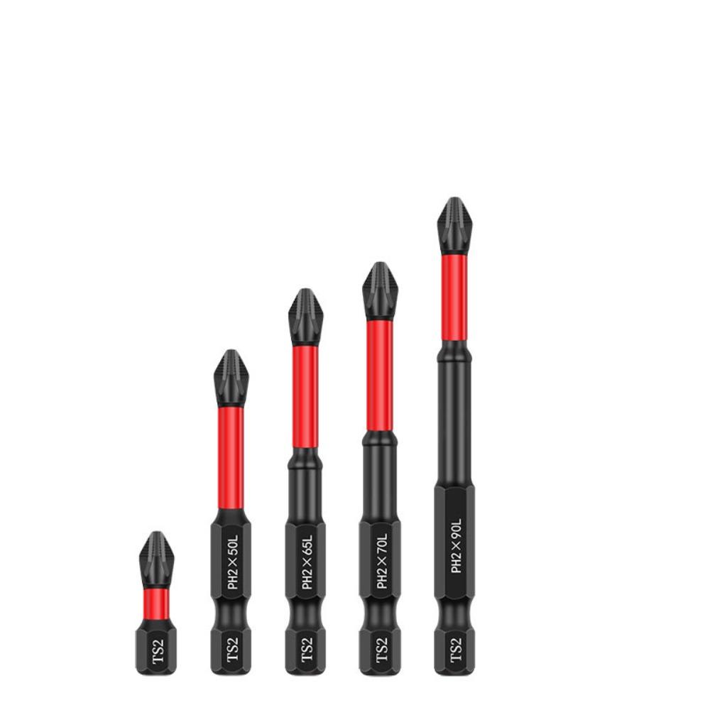 4/5/6Pcs Wear-resistant Phillips Bit High Hardness Bit Electric Screwdrivers Accessories
