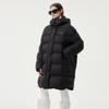 Tanboer Women's Loose Hooded Long Down Jacket TBF530852Z