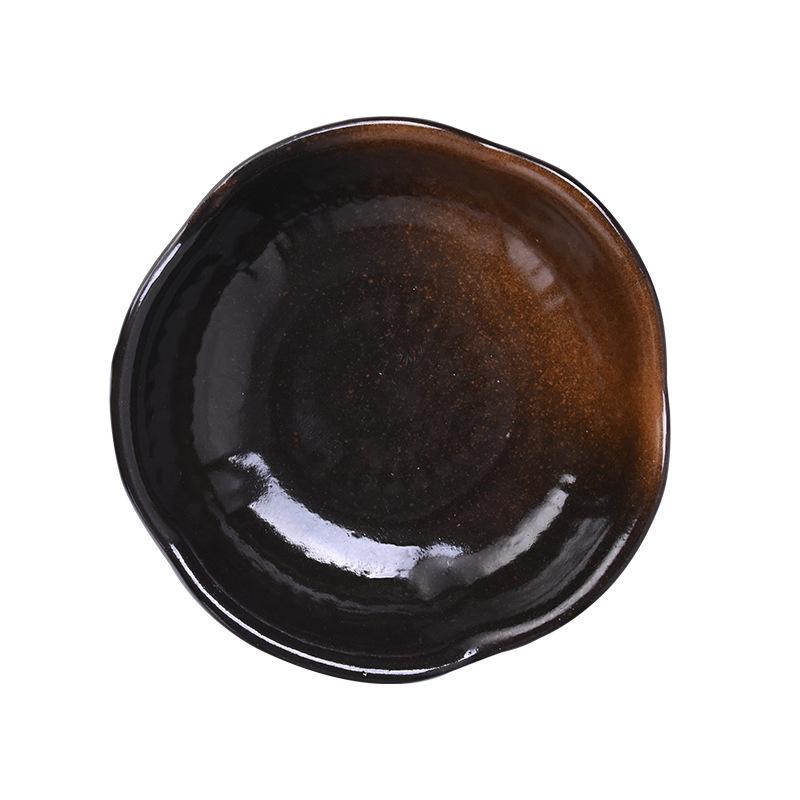 Japanisches Keramik-Dip- & Sojasaucen-Schälchen-Set - Snackteller & Geschirr