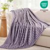 Ruikasi Flannel Blanket 130 × 150 Gray For Winter Home