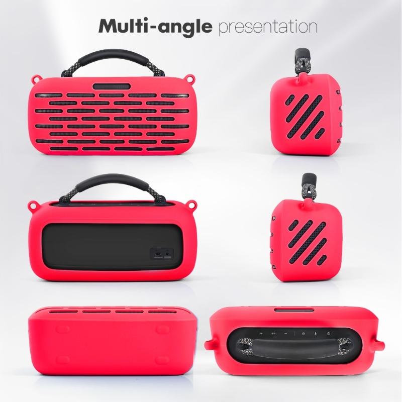 Durability Silicone Cover For Speakers, AntiShock Case Customs Fit Sleeve With Easy Access To Controls Easy Maintenance