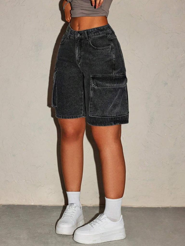 Europäischer und Amerikanischer Retro-Stil Damen Arbeitskleidung Jeansshorts