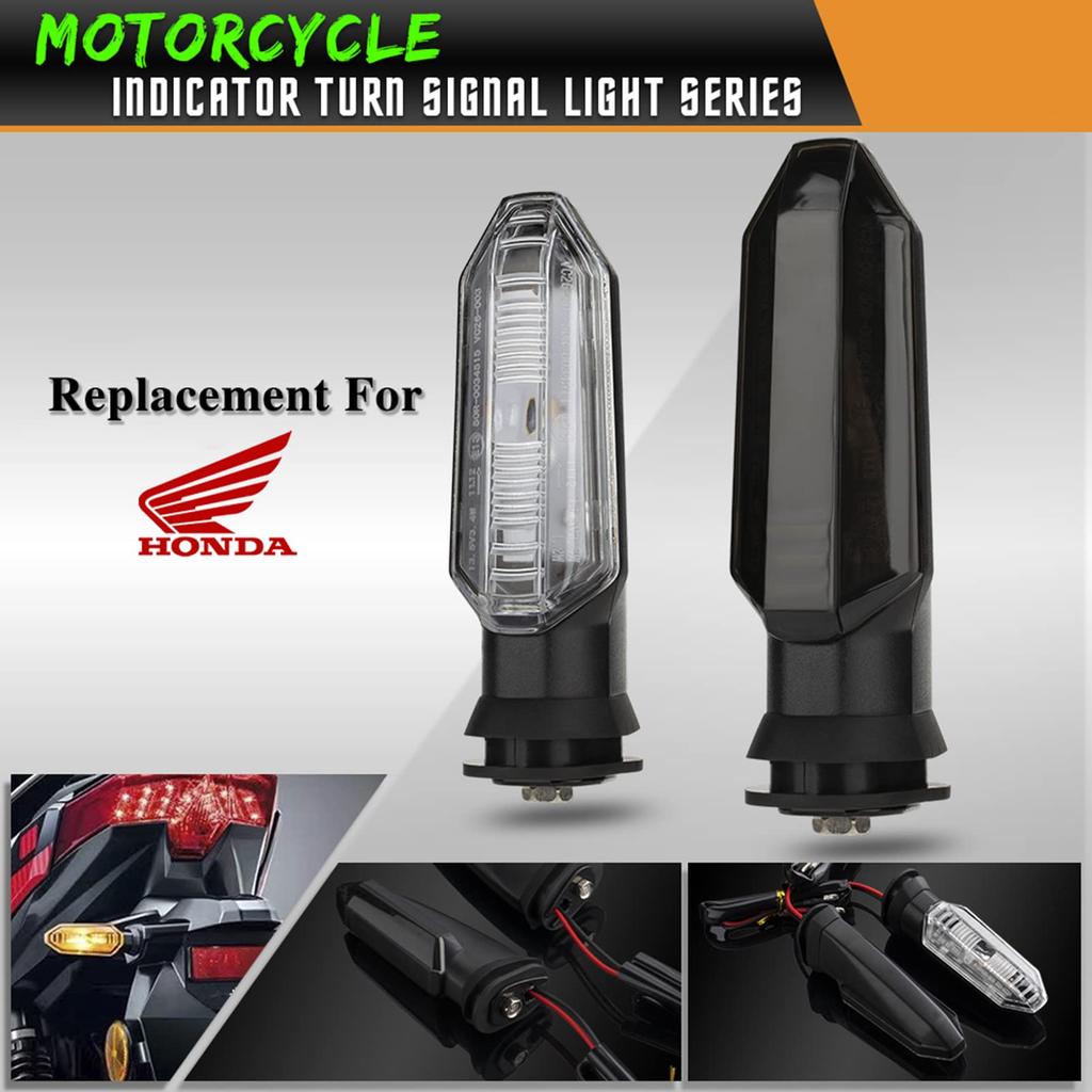 HEIYE 2pcs LED Turn Signal Indicator Replacement for CLICK 125 I CLICK 150 I
