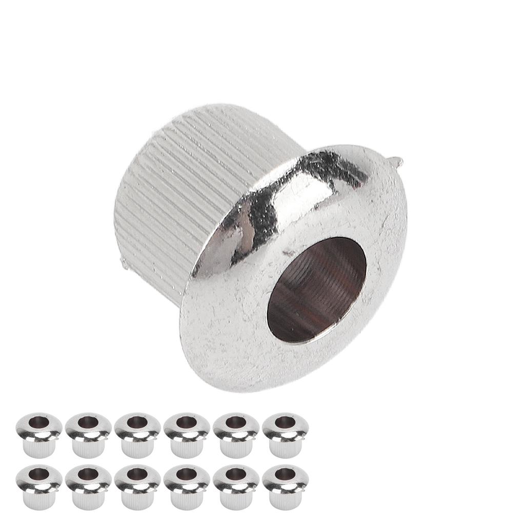 12 Sztuk Krzemień Konwersji Klucza Gitary Akustycznej 10mm Plastikowy Adapter Zestaw Akcesoriów Zestaw