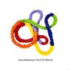 Cooperative Stretch Band Play Exercise Loop for Indoor Activities Kindergarten