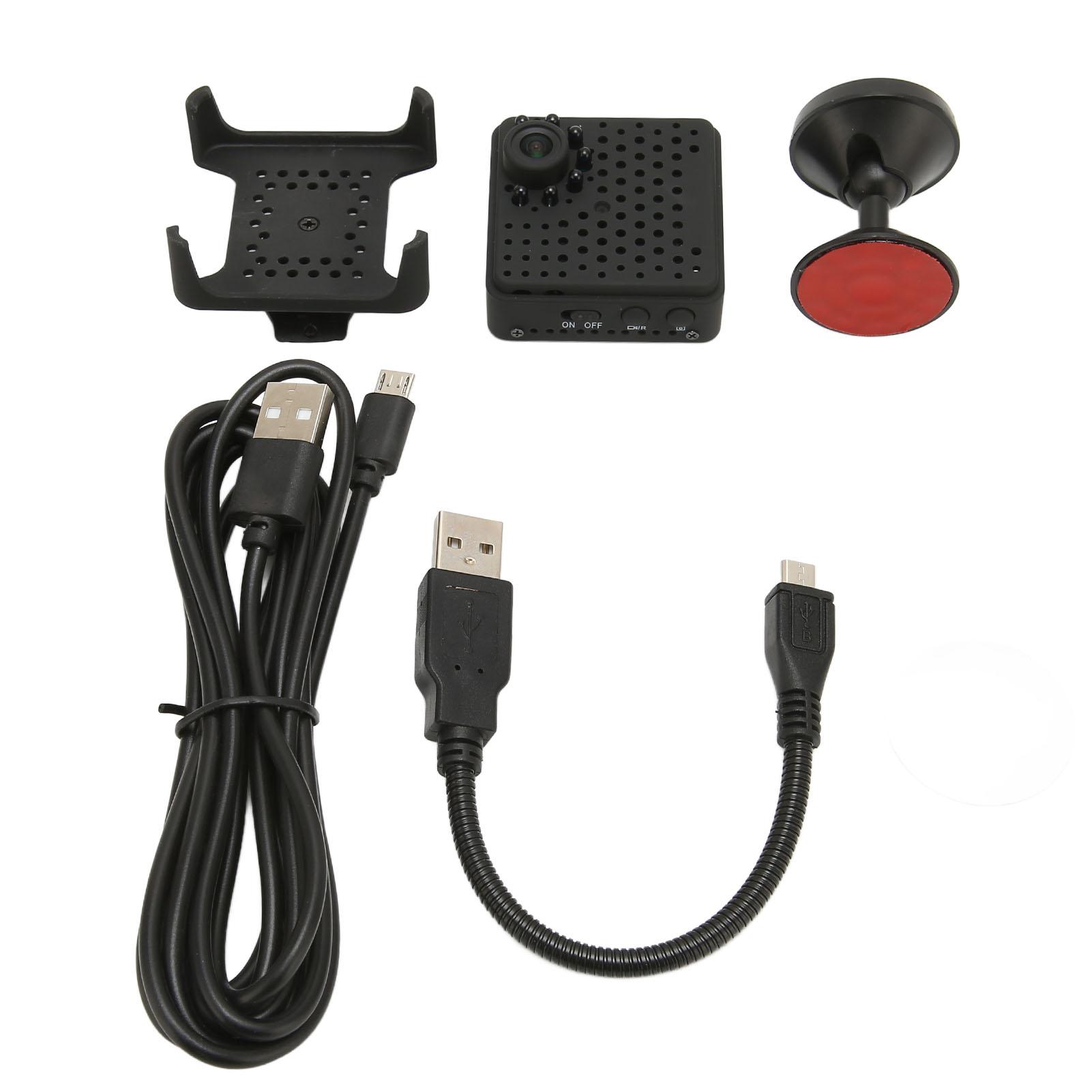 

Міні Бездротова Камера HD 1080P Виявлення Руху WiFi Маленька Натільна Камера для Домашньої Безпеки та Зовнішнього Використання