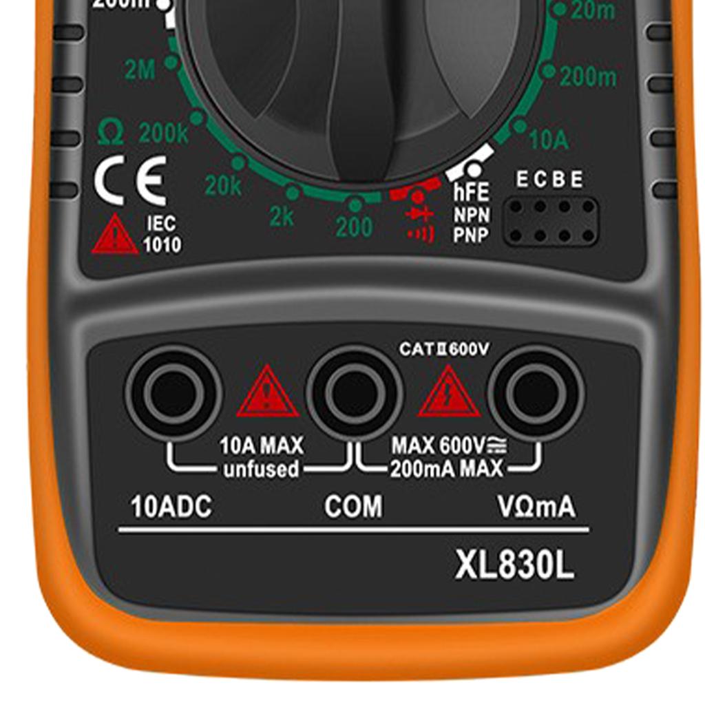 Digital Display Multimeter High Accuracy Voltage Current Resistance Meter Voltmeter Ammeter