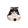 Wooden Craft Cat Figurine Handcrafted Art Gift For Graduation And Party Events