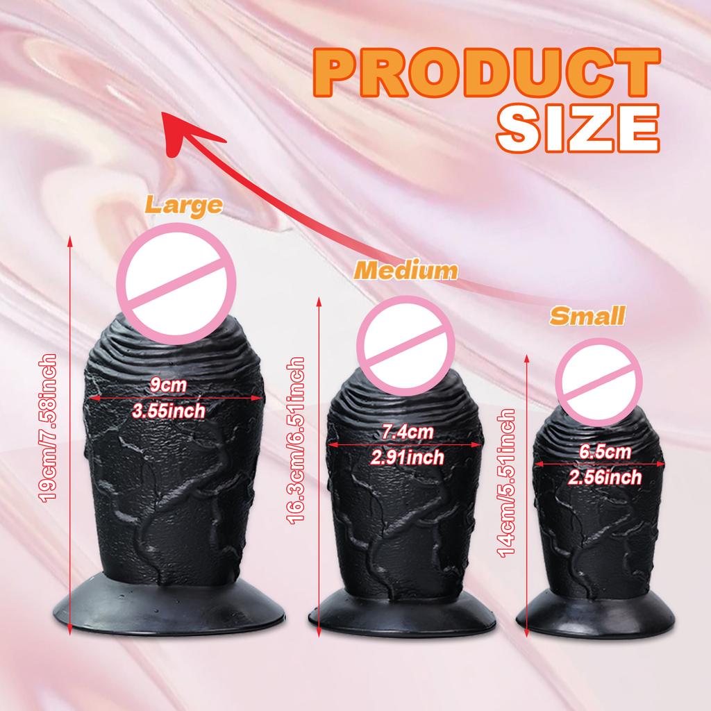 Black Thick Dildo Penis Masturbator Clitoral Stimulation Anal G-spot Stimulation Male Dildos Female Adult Sex Toys Huge Dick 18+