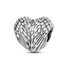 925 Sterling Silver Angel Mom Family Love Heart Series Beads Fit Original Fasion Charms Bracelets Women DIY Jewelry Gift