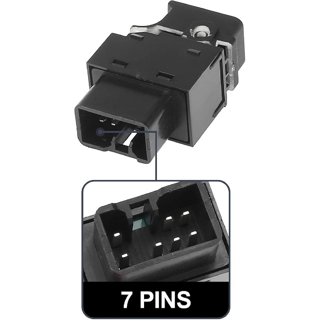 Unifizz Power Window Switch Passenger Right, Rear Left/Right Side Door Window Button 93580-3W000 Replacement for Kia Sportage 2011-2012 2015-2016