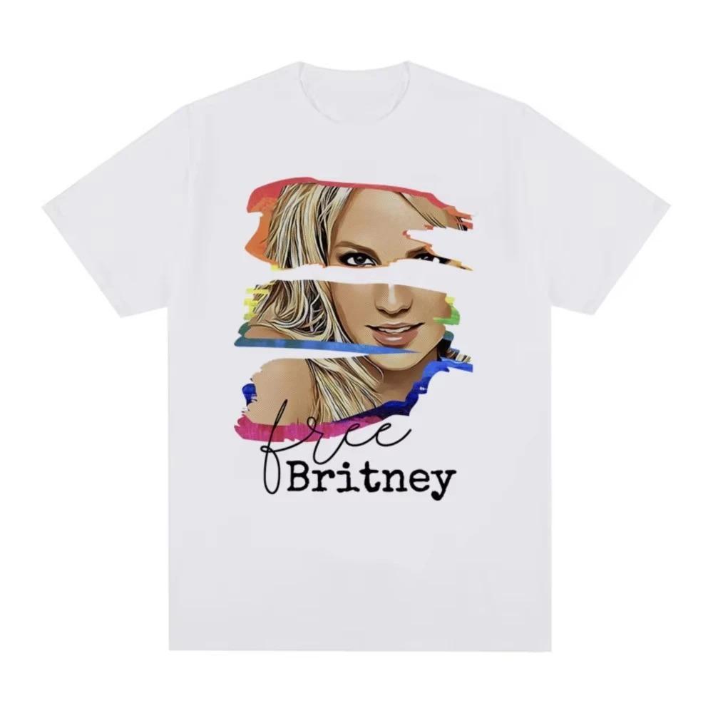

Britney Spears Graphic TShirt Unisex Fashion Trendy Aesthetic Tee Vintage HipHop Cotton Top Women And Unisex Tshirts 4XL