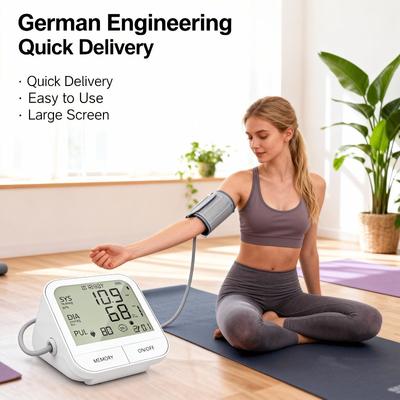 Blutdruckmessgerät mit klarer Bedienung - Ein-Knopf-Bedienung & Humanisiertes Design