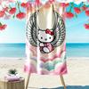 Hello Kitty Beach Towel Suitable for Travel, Outdoor Activities, Swimming Pools, Yoga, Surfing, Camping, Hiking, Gym