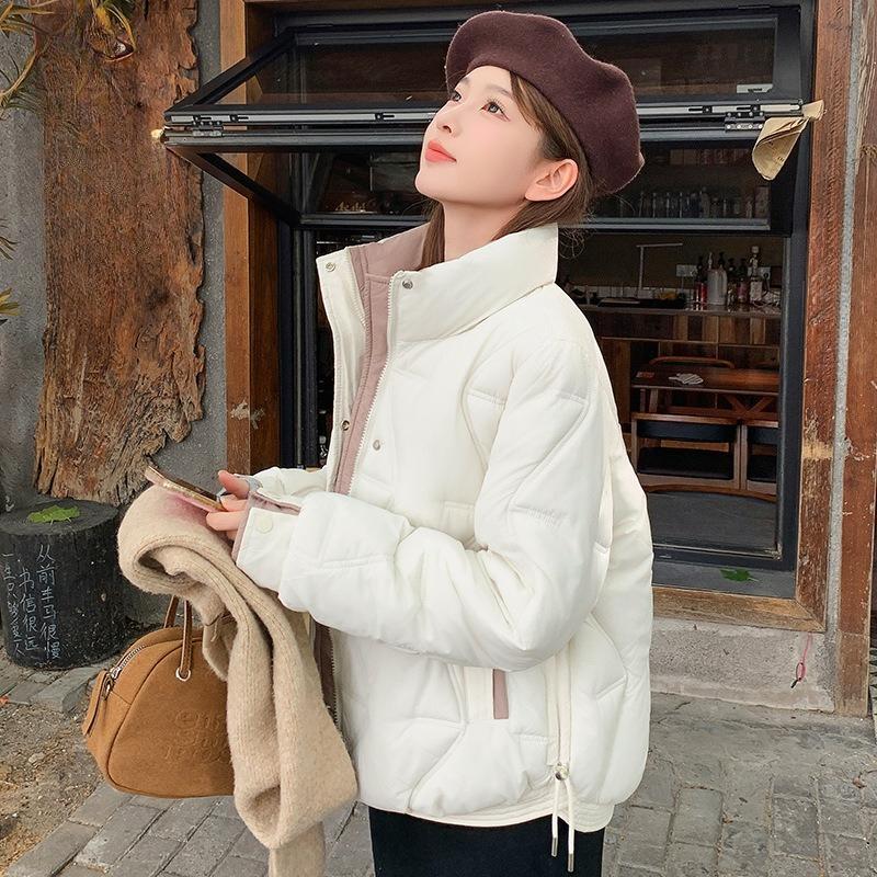 Cotton-padded Women's Short Padded Winter Cotton-padded Jacket Coat