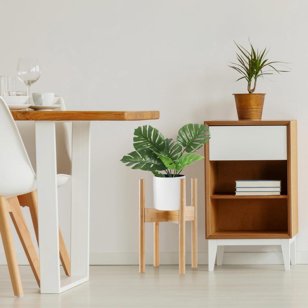 Flower Flower Bamboo Pot Planter Flower Flower Pot Adjustable Width Up To Flower Flower Pot Easy To Pot Set of Stand, Stand, Product, Stand, Stand,