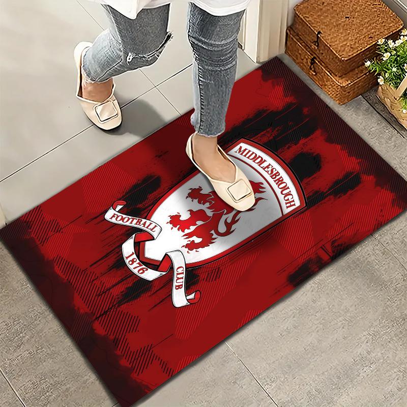 Middlesbrough Carpet Rug for Living Room Bedroom Home Sofa Decoration,Kids play Nonslip Floor Mat