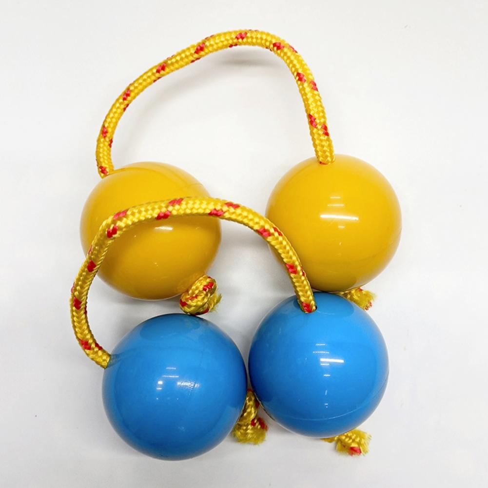 2 Pair Asalato Rhythmic Ball Hand Percussion Instruments Rattle Asalato Shaker for Adults And Teenagers