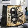 Alien and Supernatural Print Flannel Blanket,High quality Comfortable for All Seasons,Home Decor,Warmth and Comfort,Perfect for Christmas Gifts