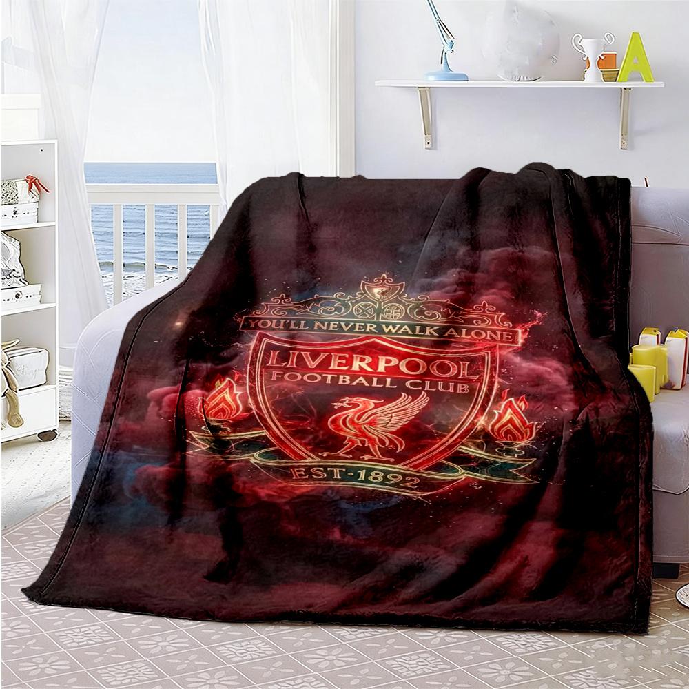 Liverpool Football Blanket Soft Cozy Great For Office Picnics Bedding For All Occasions Warmthful Decor Birthday Christmas Gift Blanket