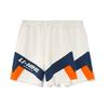 Li-Ning Sport Fashion Series Letter Print Color Block Casual Shorts Men Shorts Off-White AKSR569-1