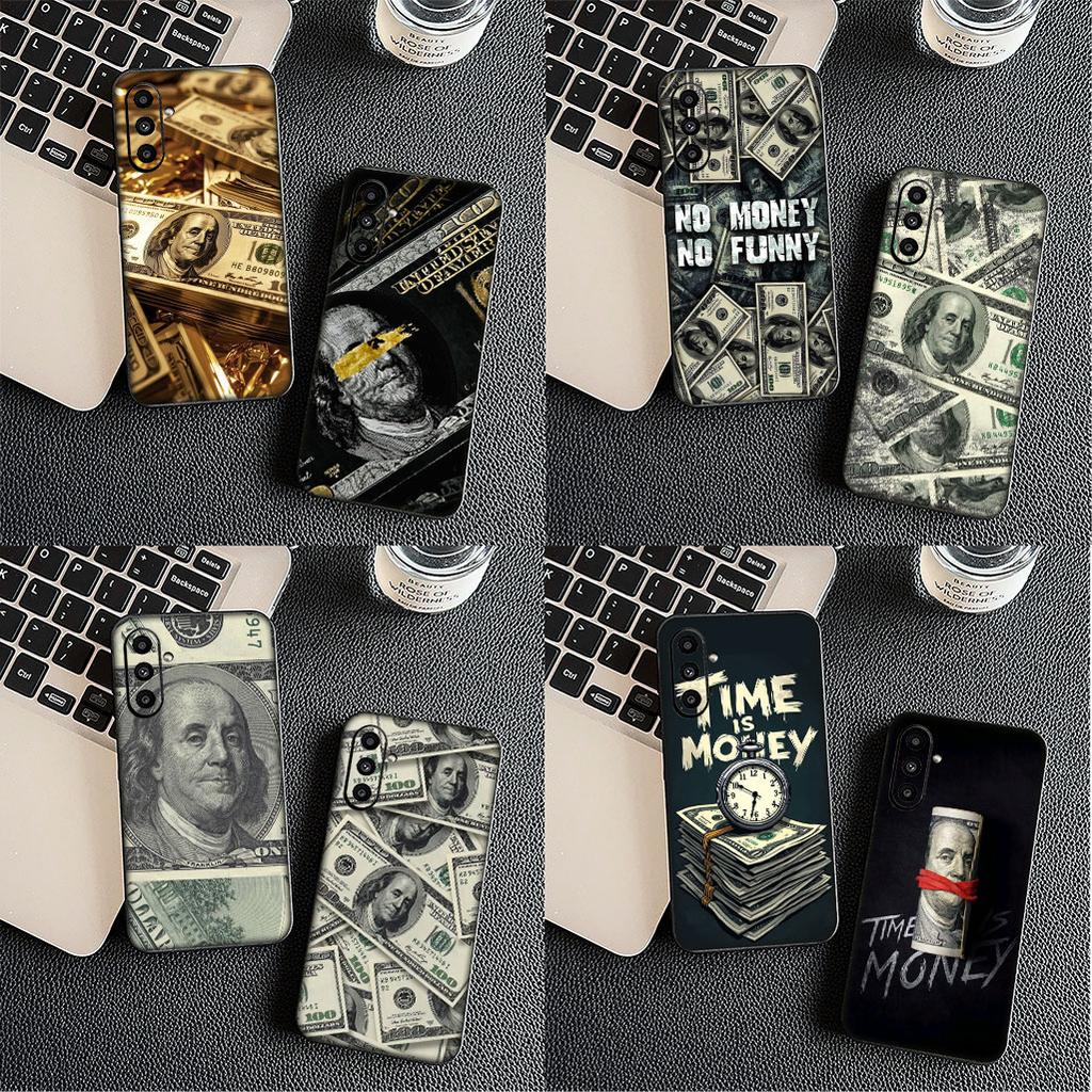 Cover Moneys 100 D-Dollars Wallpaper for Xiaomi Redmi Note 13 A3 14 Pro Plus 9T 14C 13C 13X 9C NFC + Pro+ 5G 4G Phone Case