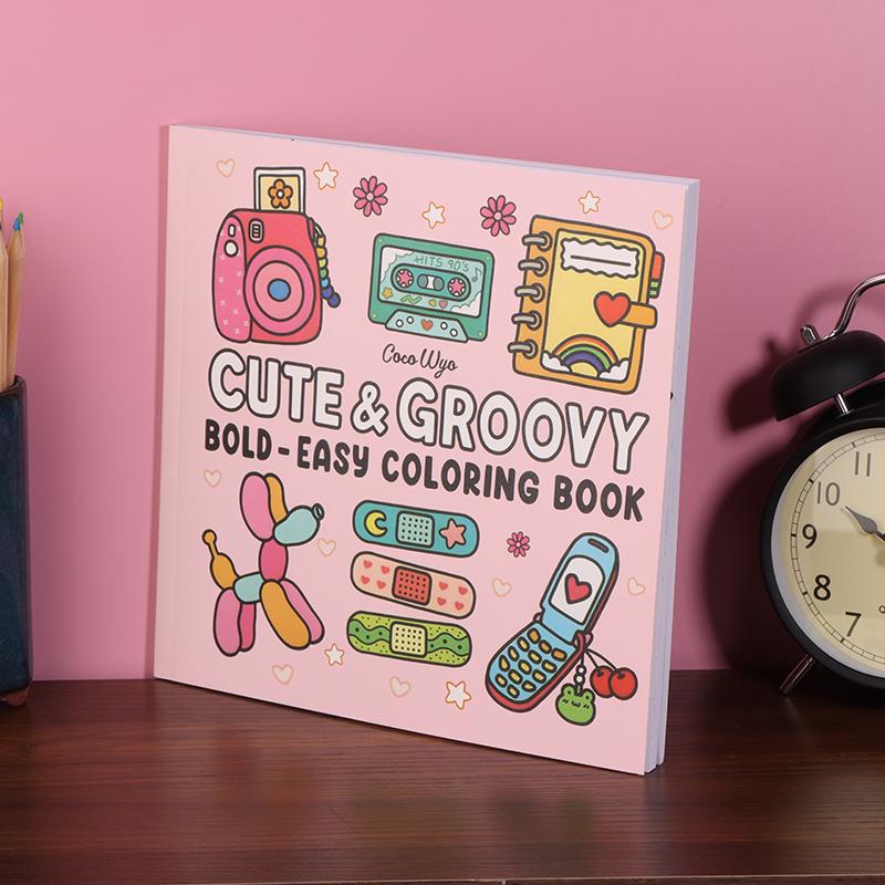 

1 штука Подарок для релаксации Уютные друзья Раскраска для взрослых и подростков с очаровательными существами в уютных хюгге-моментах