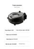 Electric Double-Sided Pizza & Pancake Maker Oven 220V/110V EU Spec