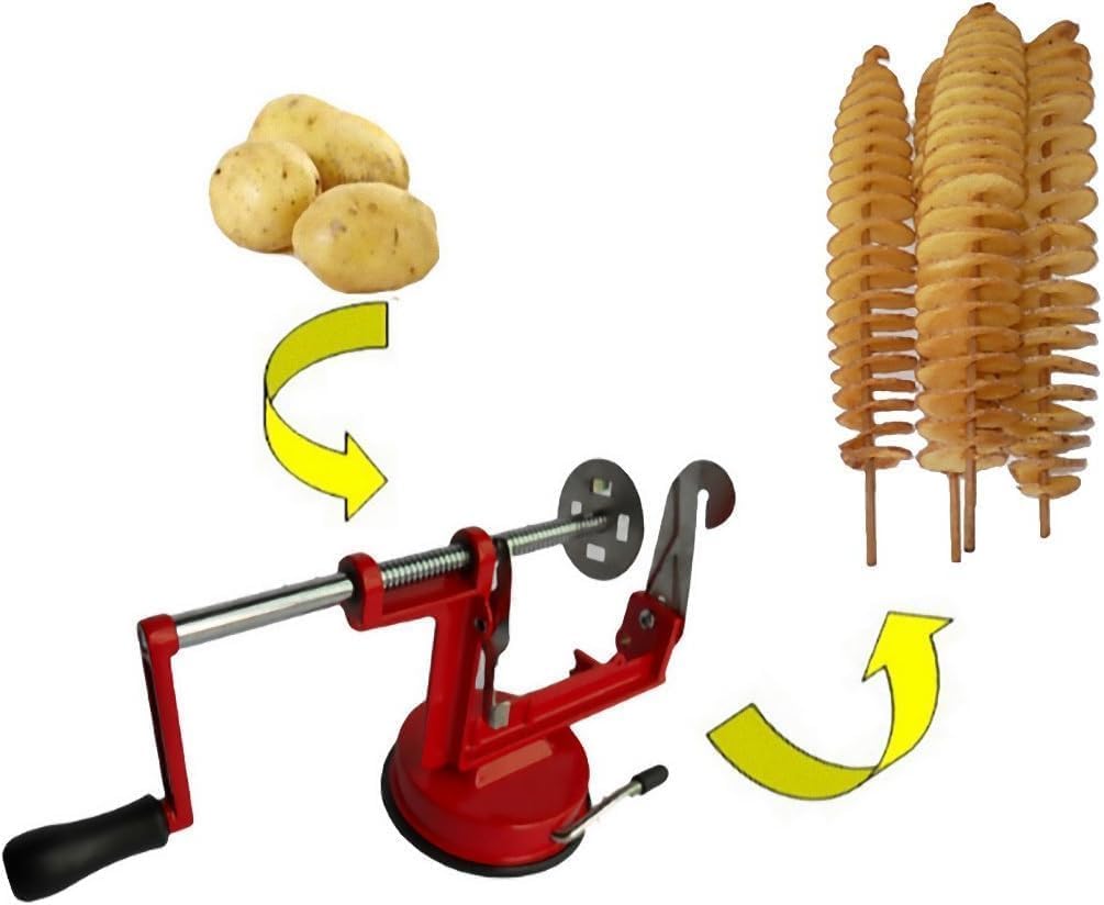 Tornado Potato Spiral Potato Hurricane Food Party Cutter, Cutter, Potatoes, Festival, Stall,