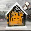 Flexible Silicone Mold Halloween Small House Decoration Making Mould Temperature Resistant Epoxy Mould for Ornament