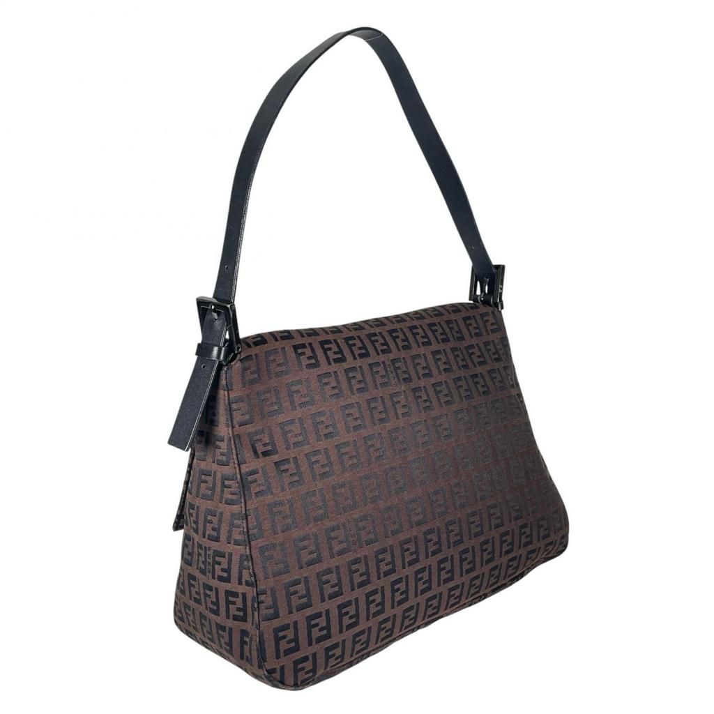 FENDI Mamma bucket Handbag Brown Women used