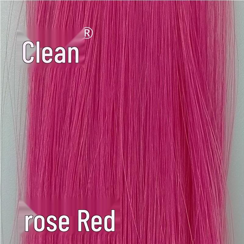 Rainbow Clip-In Hair Extensions - Full Pack of Colorful, One-Piece Hair Pieces