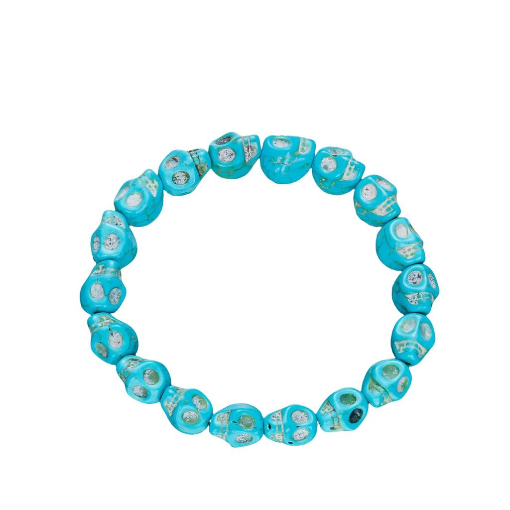 Bead 60pcs Mixed Color Turquoise  Head Loose Spacer Bead Charm for Crafting, Jewelry Making Accessory Color 8x10mm