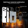 Magnetic Invisible Stand Protective for  Case for For Iphone 17 Air 12 1 14 13 16 Pro Max Plus Matte Shockproof Cover