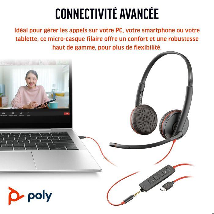 HP Poly Blackwire C3225 USB-A/