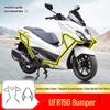 Haojue UFR150 Anti-collision Scooter Bumper Bars - Front & Rear Protection