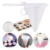Batter Dispenser with Handle Leak-Proof Batter Pitcher for Icing Chocolate Pancake Mix BPA-Free Plastic Batter Bottle for Baking & Kitchen Use