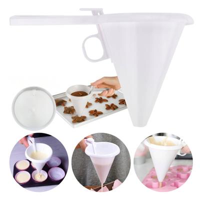 Batter Dispenser with Handle Leak-Proof Batter Pitcher for Icing Chocolate Pancake Mix BPA-Free