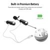 Andoer Wireless Lavalier Lapel Mic Ładowalny system mikrofonów przypinanych z przewodzeniem szumów 20