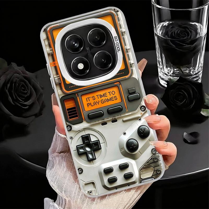 

Game Console Fashion Boy Shockproof Phone Case for Xiaomi Redmi Note 15 14 13 12 Pro Plus 11 11S 11T 5G Cover Anti Fall Fundas Redmi Note 13 5G