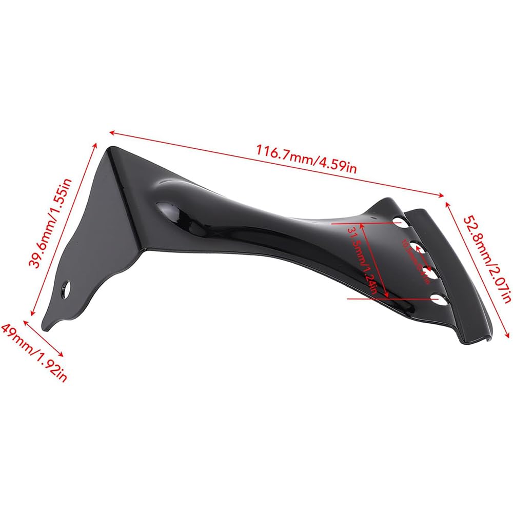 Alloy Guitar Tailpiece, Resonance Box Guitar Tailpiece, Tuning Improver, String Accessory for 4-String Acoustic or Steel Guitar (Style)