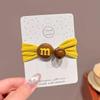 Korean Style Cute Bow Hair Tie – High Elasticity, Gentle On Hair