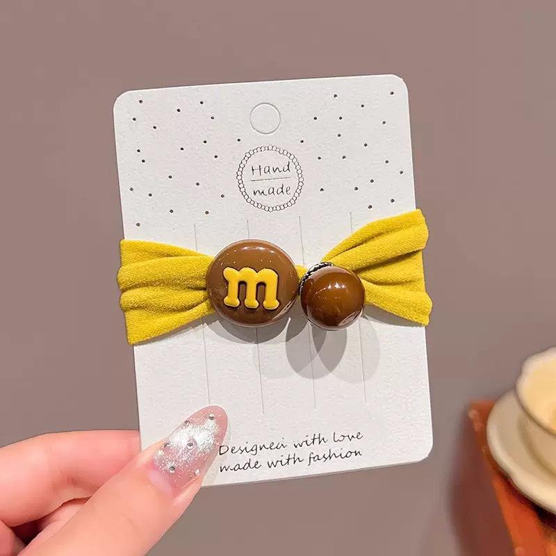 Korean Style Cute Bow Hair Tie – High Elasticity, Gentle On Hair