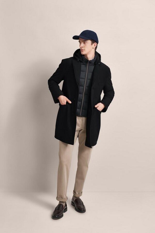 Пальто Bugatti короткое с отстегивающимся капюшоном черное