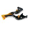 Bruce & Shark Adjustable Clutch Lever Brake Lever for CB50OF CBR500R CBR250R CBR30ORR CB300F Gold